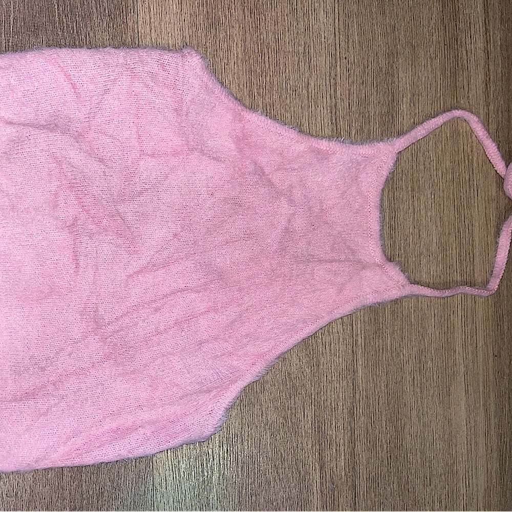 Fuzzy Halter Top